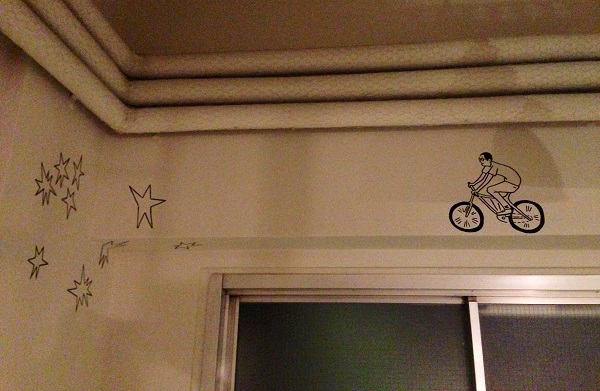 シェアハウスと自転車