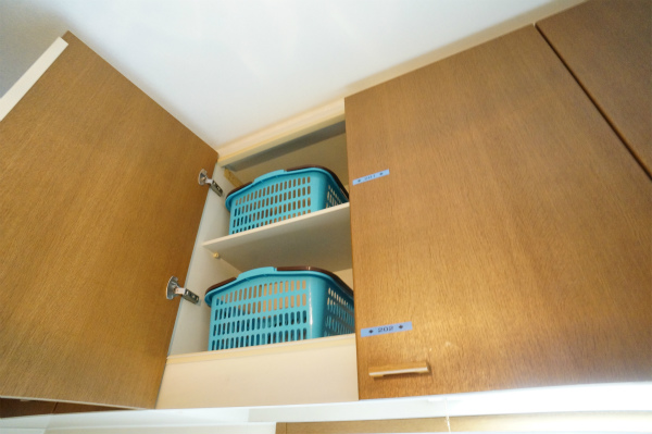 収納スペースは、各お部屋毎に用意されているので、安心。