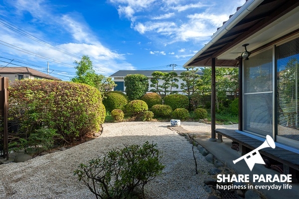 青空を感じるガーデン付きシェアハウス4選