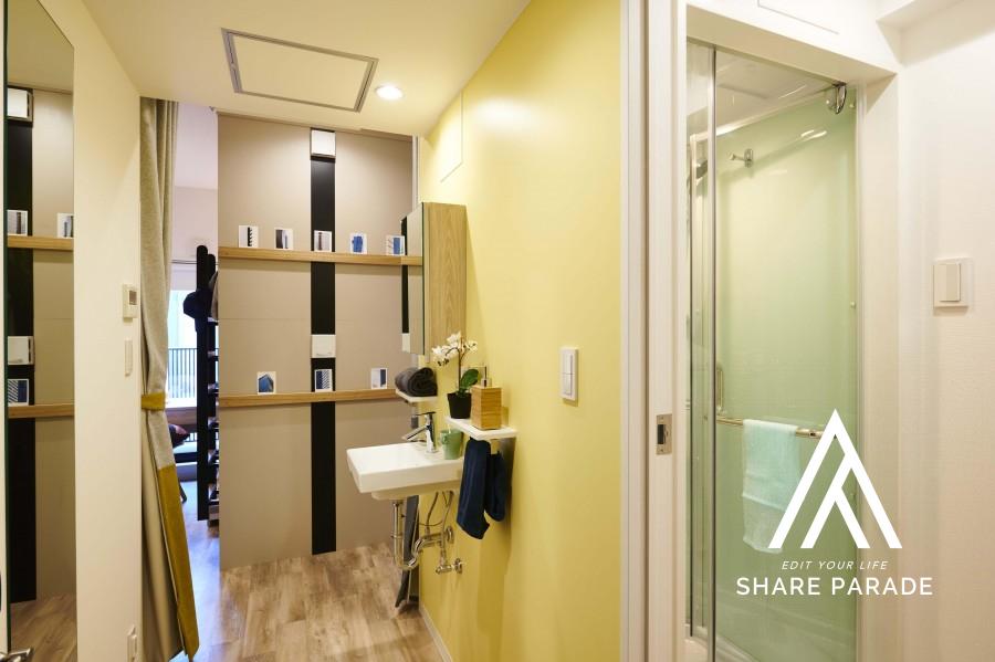 個室にバス・トイレが付いているワンルーム型のシェアハウスとは？