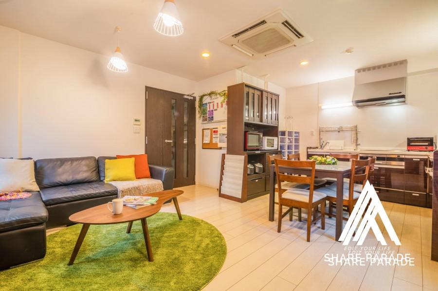 Affordable Living!Shared houses for international students attending a Japanese language school near Nishi-shinjuku-gochome Stations in Tokyo