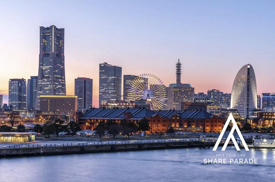 What kind of share houses are available in Yokohama, the number one ranked area for places to live?