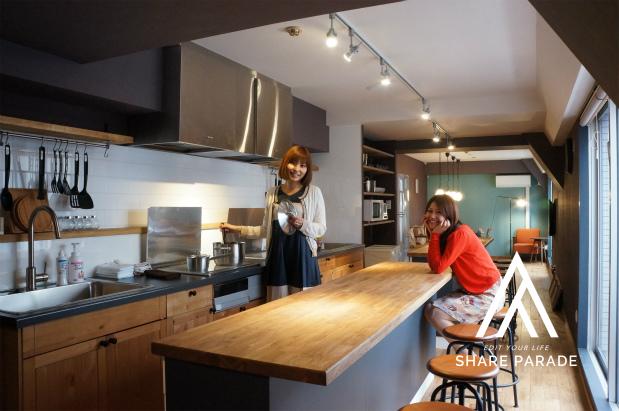 A large social apartment complex renovated into a studio-apartment building.