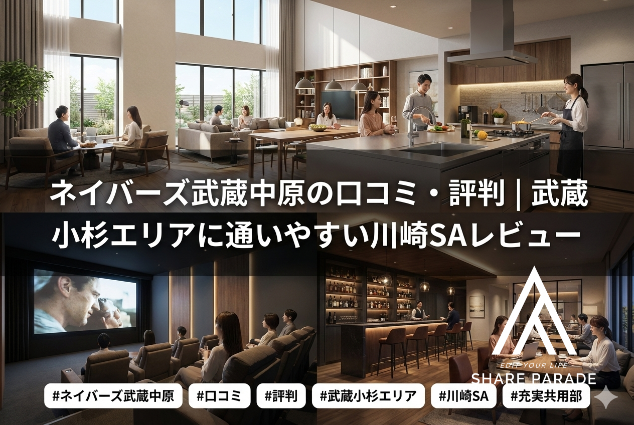 ネイバーズ武蔵中原の口コミ・評判｜武蔵小杉エリアに通いやすい川崎SAレビュー