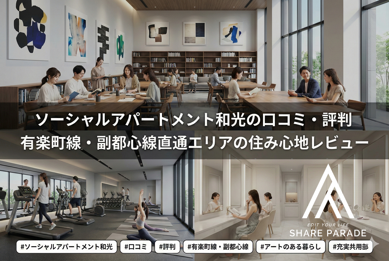 ソーシャルアパートメント和光の口コミ・評判｜有楽町線・副都心線直通エリアの住み心地レビュー