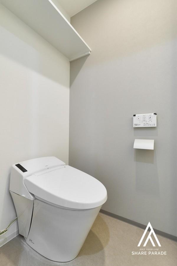 居室内にトイレ完備