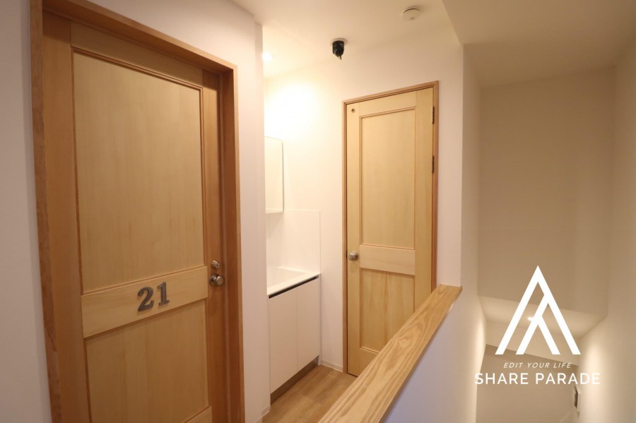 W.G.の２F　共有部の様子